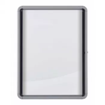 Nobo Premium Plus Panel informativo magnético con cerradura y puerta con bisagras 6xA4