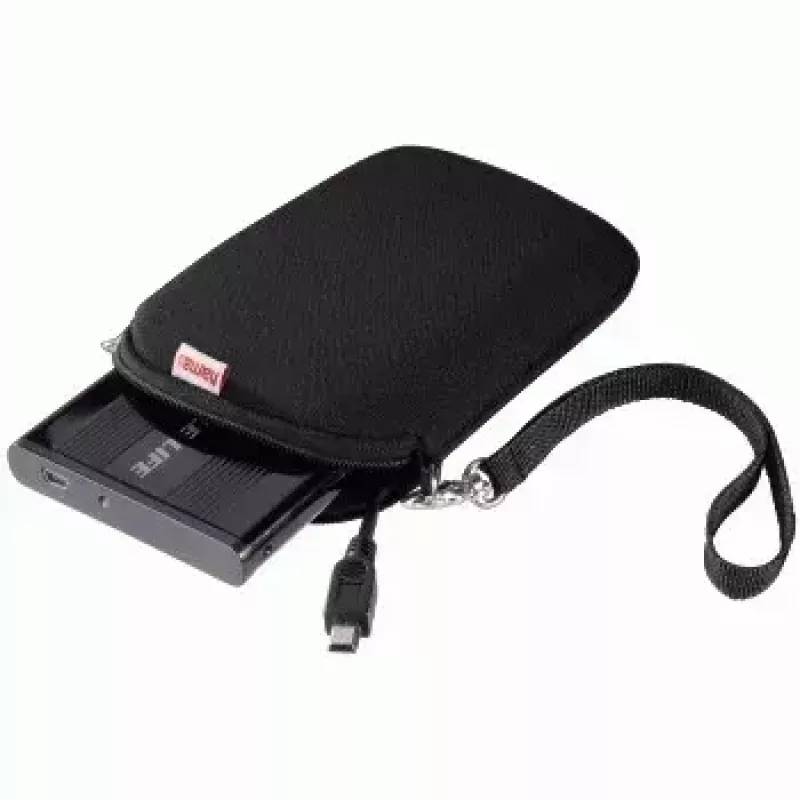 Hama Funda para HDD de 2.5 pulgadas Neopreno Negro