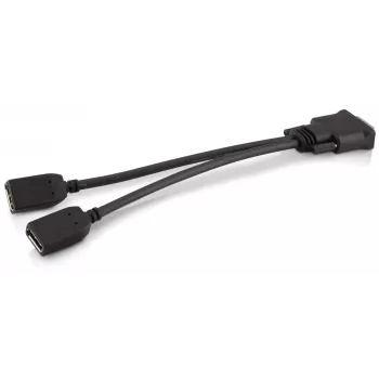HP DMS-59 a Dual DisplayPort Kit, DMS, 2 x DisplayPort, conector macho, conector hembra, negro, conector macho/hembra