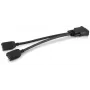 HP DMS-59 a Dual DisplayPort Kit, DMS, 2 x DisplayPort, conector macho, conector hembra, negro, conector macho/hembra