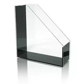 Expositor de revistas WEDO 60 1301 Negro Transparente