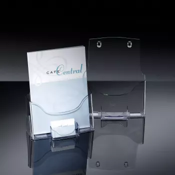 Portadocumentos Sigel LH111 Acrílico Transparente