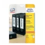 Avery Zweckform C32267-25 etiquetas para lomo de archivador 54 x 190 mm, blanco