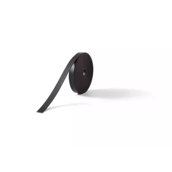 Cinta magnética para pizarra blanca Nobo 10 mm x 5 m, negra, 10 mm, 1 ud.
