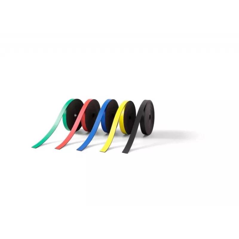 Cinta magnética para pizarra blanca Nobo 10 mm x 5 m, negra, 10 mm, 1 ud.