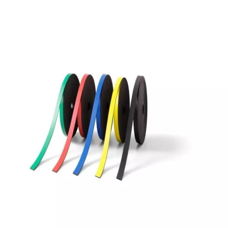 Cinta magnética para pizarra blanca Nobo 10 mm x 5 m, negra, 10 mm, 1 ud.