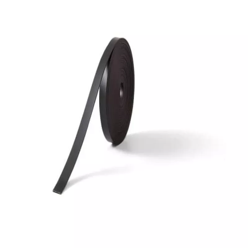 Cinta magnética para pizarra blanca Nobo 10 mm x 5 m, negra, 10 mm, 1 ud.