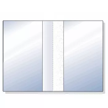 Carpeta portatarjetas Rexel - tarjeta de crédito, horizontal, polipropileno (PP), transparente, A8, 72 g, 25 uds.