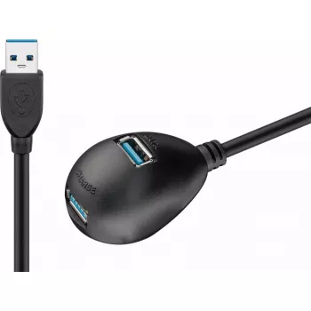 Cable de extensión USB 3.0 Goobay 95918 negro