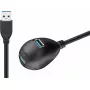 Cable de extensión USB 3.0 Goobay 95918 negro