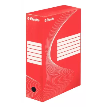 Caja de almacenamiento Esselte 8767 diseño robusto para documentos
