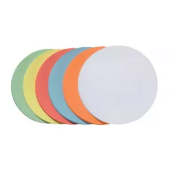 Tarjetas de moderación redondas Franken UMZ 14 99, Ø 140 mm, varios colores