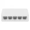 Manhattan switch Fast Ethernet de 5 puertos, plástico, garantía de tres años, caja