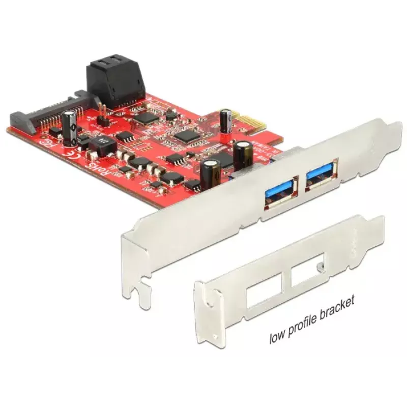 Tarjeta de interfaz DeLOCK 89389 interna SATA USB 3.2 Gen 1