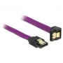 Cable SATA DeLOCK 83695 0,3 m violeta