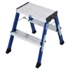 Escalera de tijera Krause 130082 aluminio negro azul