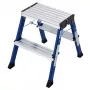 Escalera de tijera Krause 130082 aluminio negro azul