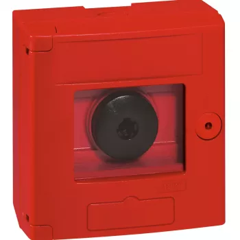 Legrand 038011 pulsador de parada de emergencia en caja, IP44, 230 V AC, 6 A, 1 NO + 1 NC