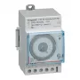 Legrand 412823 interruptor horario analógico para carril DIN, 230 V, 16 A/250 V