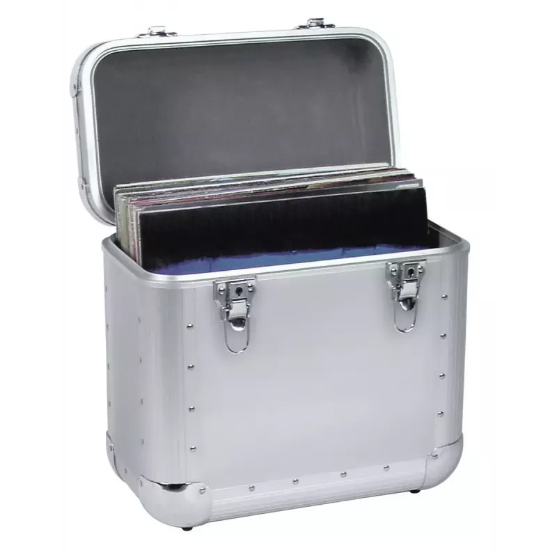 Funda rígida Roadinger 30110026 contrachapado para discos de vinilo 360x220x395mm
