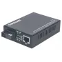 Intellinet 510547 convertidor de medios Fast Ethernet WDM bidireccional, de 10/100Base-TX a 100Base-FX (SC) monomodo, 20 km (12,4 mi), Rx1550/Tx1310 nm