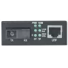 Intellinet 510547 convertidor de medios Fast Ethernet WDM bidireccional, de 10/100Base-TX a 100Base-FX (SC) monomodo, 20 km (12,4 mi), Rx1550/Tx1310 nm
