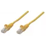 Intellinet 338424 cable de conexión de red, Cat5e, U/UTP, RJ45, 1,5 m, moldeado, sin pestaña, amarillo