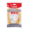 Intellinet 338424 cable de conexión de red, Cat5e, U/UTP, RJ45, 1,5 m, moldeado, sin pestaña, amarillo