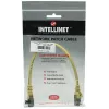 Intellinet 350556 cable de conexión de red, Cat6A, S/FTP, RJ45, 30 m, libre de halógenos, moldeado, sin pestaña, amarillo