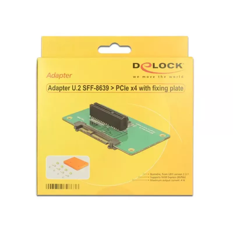 Tarjeta de interfaz DeLOCK 62863 interna PCIe