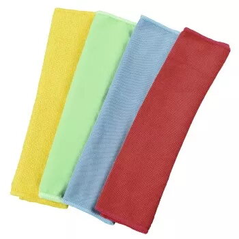 Hama 00111391 Paño de limpieza microfibra Azul, Verde, Rojo, Amarillo 4 uds.