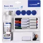 Set de accesorios para pizarras blancas Legamaster basic 10 piezas, compatible con Legamaster UNIVERSAL, multicolor, 225×45×255 mm
