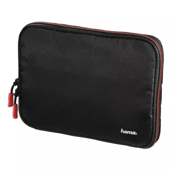 Hama Fancy negro, rojo Bolsa de filtros para cámara de polipiel