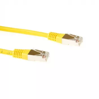 ACT amarillo cable de red LSZH SFTP CAT6 de 3 metros con conectores RJ45