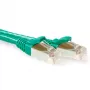 ACT Verde 3 metros cable de red SFTP CAT6A sin lengüeta con conectores macho RJ45