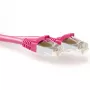 ACT Rosa 7,00 metros cable de red SFTP CAT6A snagless con conectores RJ45