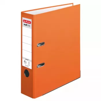 Archivador de anillas Herlitz maX.file A4 Naranja