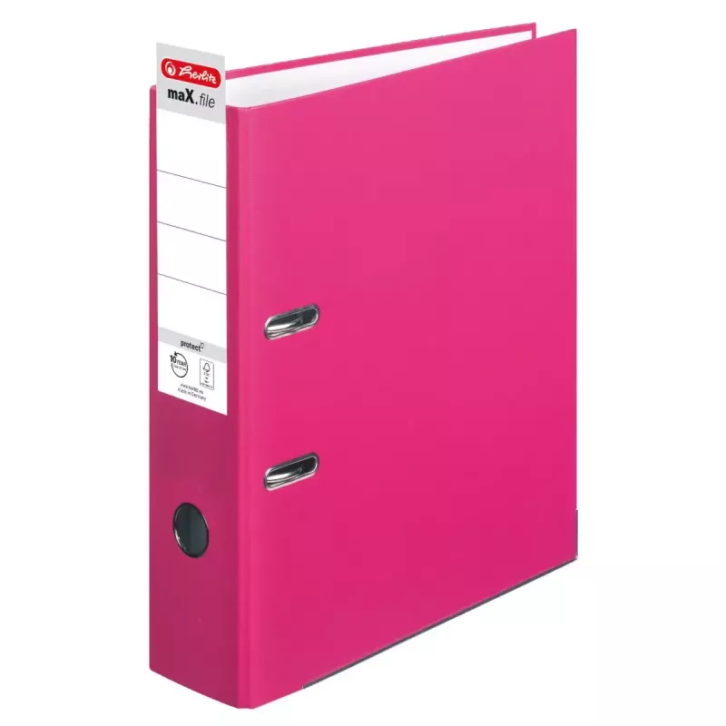 Archivador de anillas A4 Herlitz maX.file Rosa