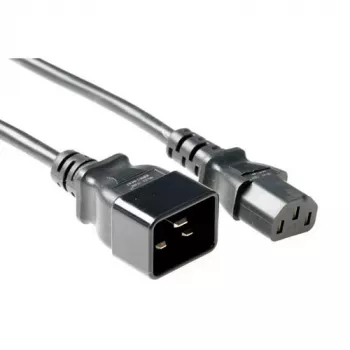 Cable de alimentación ACT Powercord C13 - C20 negro 2 m