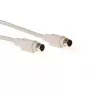 Cable ACT AK5849 de conector macho Mini-DIN de 8 pines a conector macho Mini-DIN de 8 pines 1,8 m