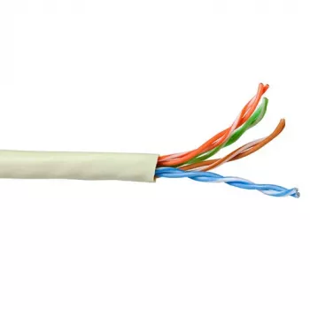 Cable de parcheo ACT CAT5E U/UTP flexible marfil 100 m