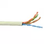 Cable de parcheo ACT CAT5E U/UTP flexible marfil 100 m
