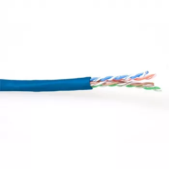 Cable de parcheo ACT CAT6 U/UTP flexible azul 100 m