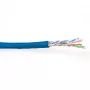 Cable de parcheo ACT CAT6 U/UTP flexible azul 100 m