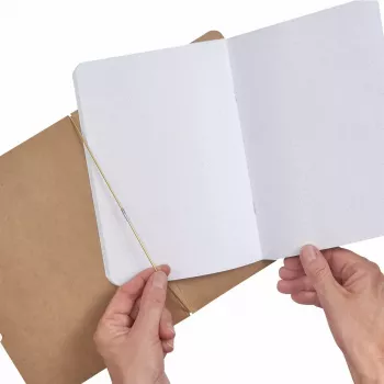 Cuaderno Herlitz Pure Glam A5 40 hojas dorado
