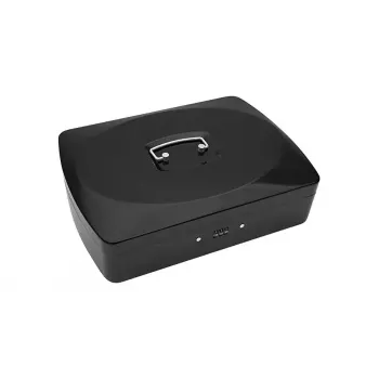 Caja de dinero/entradas WEDO 146 421Z acero negro