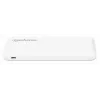 Manhattan batería externa, 10000 mAh, salida: 2x USB-A (2,1 A y 1 A), entrada: USB-C y Micro-USB (ambos 2 A), blanco, un año de garantía