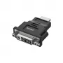 Hama 00200339 adaptador HDMI tipo A (estándar) DVI-I negro
