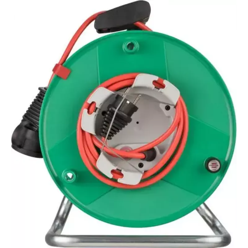 Alargador de corriente Brennenstuhl 1098560001 38m 1 toma AC exterior verde naranja
