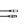 Cable de audio Omnitronic 30220595 30 m XLR (3 polos) negro